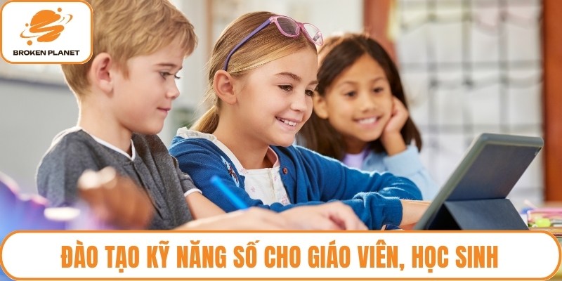 Đào tạo kỹ năng số cho giáo viên, học sinh